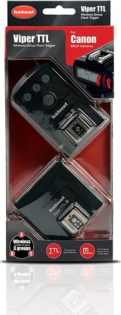 Тригер блиц Hahnel Viper TTL, безжичен, за Canon, црн