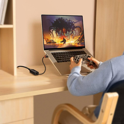 Adapter rrjeti Baseus WKQX000202, USB A në RJ45, 1000Mbps, i zi