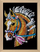Set kreativ me rruaza Kitfix Sequin Art Horse, kornizë druri, 27 x 36 cm, sfond i zi