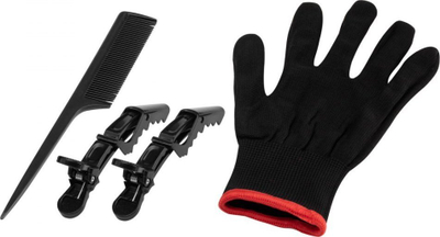 Drejtues flokësh Activeshop K-148, 2 në 1, pllaka qeramike turmaline, gri rozë
