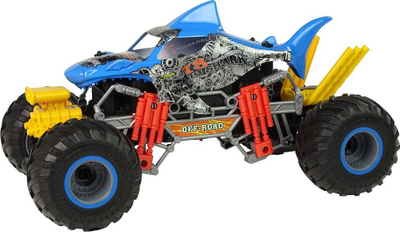 Makinë lodër me telekomandë Import leantoys Auto Terrain Shark, 2.4GHz, e kaltër