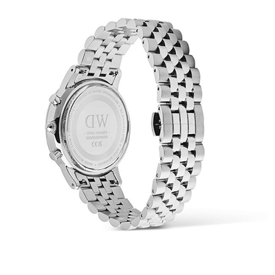 Orë dore Daniel Wellington Panda Silver DW00100874, unisex, e argjendtë