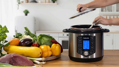 Tenxhere multifunksionale Evolveo Salente Ario II, 6L, 1500W, e zezë
