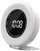 Orë alarmi Denver CRL-342, radio FM, dritë zgjimi LED, e bardhë