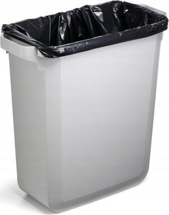 Kosh plehrash Durable DURABIN 60L, plastik, i bardhë