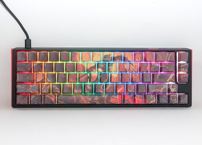 Tastierë për lojëra Ducky x Doom One 3 SF, Cherry MX Blue, RGB, e zezë