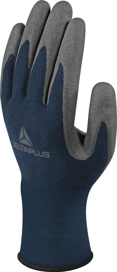 Dorëza pune Delta Plus VV811, poliamid, nr. 10, blu me gri