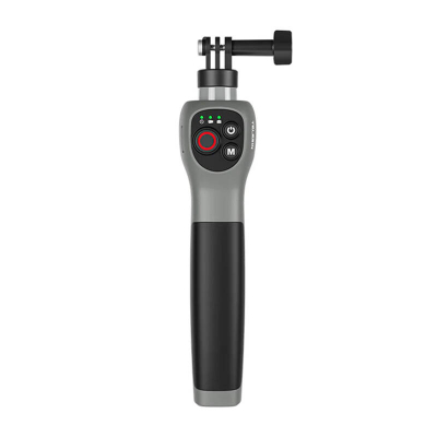 Selfie stick për kamera aksion TELESIN, 0.85 m, i papërshkueshëm nga uji, telekomandë wireless, i zi