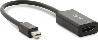 Adapter video LMP Mini DisplayPort në HDMI, 4K UHD, i zi