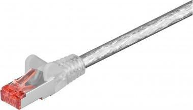Kabllo rrjeti Wentronic CAT6, 0.25m, S/FTP, gri