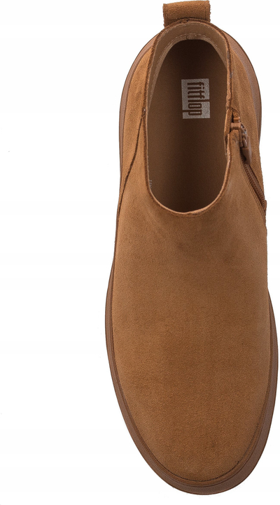 Këpucë grash FitFlop F-Mode W GM3-592, lëkurë natyrale, shollë gome, kafe