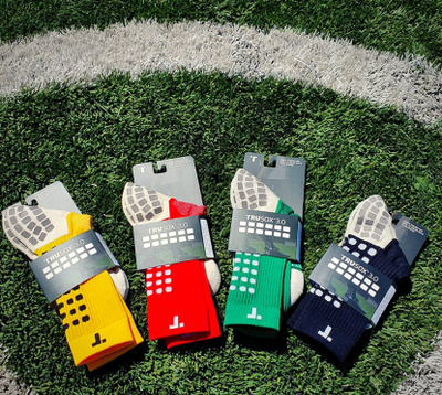 Çorape futbolli Trusox 3.0 Thin, përmasa M, të bardha