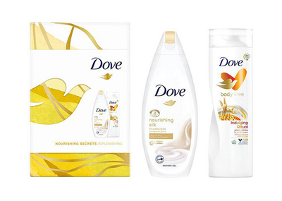 Set kozmetik për trup Dove Nourishing Silk