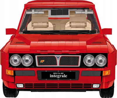 Model ndërtimi Cobi Lancia Delta HF Integrale 1/12, 2068 pjesë, i kuq