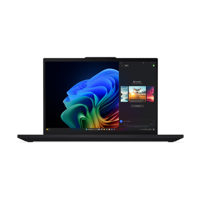 Лаптоп Lenovo ThinkPad T16 Gen 4 (AMD) Copilot+ PC, 16", AMD Ryzen™ AI 7 350, 16 GB DDR5-SDRAM, 512 GB SSD, AMD Radeon 860M, црн