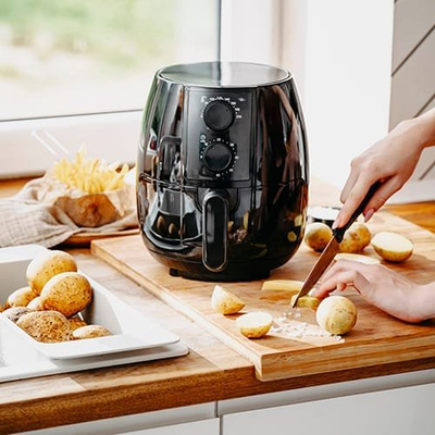 Fritezë me ajër Adler AD 6312, 2.5L, 1600W, e zezë
