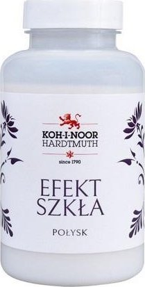 Llak akrilik Koh-I-Noor për dekupazh Glass Effect Gloss, 200 ml, me shkëlqim të lartë