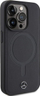 Mbulesë telefoni Mercedes MEHMP15X23RCMK për iPhone 15 Pro Max, lëkurë ekologjike Smooth, MagSafe, e zezë