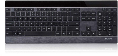Tastierë Rapoo E9270P, wireless 5 GHz, layout CZ SK, e zezë