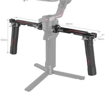 Mbajtës dy dorash për SmallRig për DJI RS2/RSC2/RS3/RS3 Pro