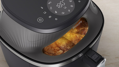 Fritezë ajri Philips Series 3000 NA322-00, 4.2L, dritare shikimi, e zezë