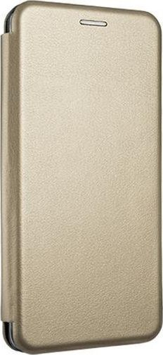 Futrollë portofol Samsung Galaxy A12 M12, flip cover, ngjyrë ari