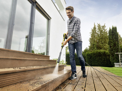 Pastrues me presion Karcher K 4 Premium Power Control Flex (1.324-330.0), i verdhë