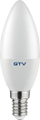 Llambë LED GTV LD-SMDC37-80, E14, 8W 700lm, dritë e ngrohtë