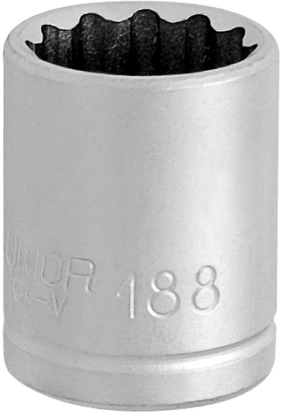 Çelës Unior 616872, 1/4", profil 12-këndësh, krom vanadium