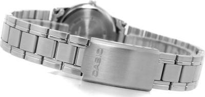 Orë dore Casio LTPV002D-7B për gra, analog quartz, çelik inox, argjend
