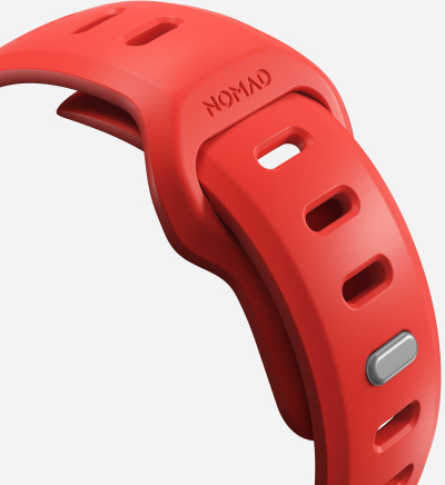 Rrip ore Nomad Tempo Band 42mm, FKM fluoroelastomer, që s’e ha uji, rozë
