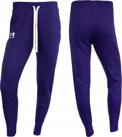 Pantallona treningu Under Armour Rival Fleece W, me fleece, për goca, vjollcë