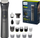 Trimmer multifunksional Philips Series 7000, 15 në 1, 26 shkallë gjatësie 0.5–20 mm, i zi