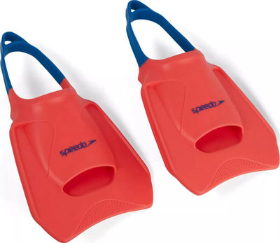 Përparëse noti Speedo Biofuse Fitness, silikoni, për stërvitje, portokalli me blu
