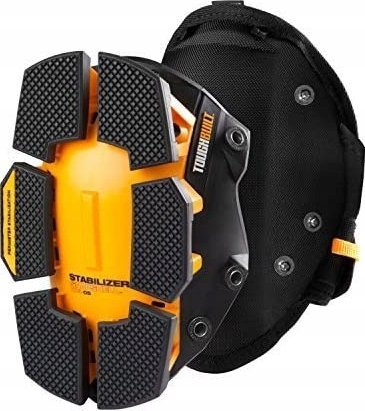 Перниче за колена ToughBuilt GelFit Stabilizer TB-KP-G205-BEA, ергономски гел, SnapShell со широка основа, црно