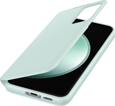 Kapak Samsung Smart View Wallet Case për Galaxy S23 FE, me dritare Smart View, me xhep karte, mente