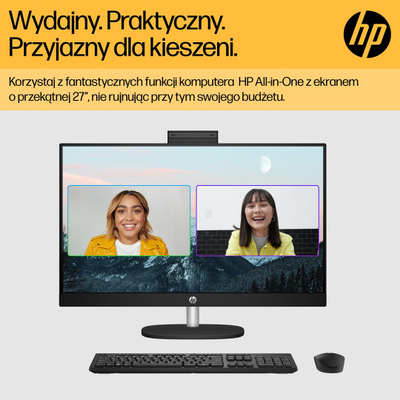 Kompjuter All in One HP 27-cr0232nw, Ryzen 5, 16GB 512GB SSD, i bardhë