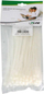 Lidhëse kabllosh InLine Cable Tie 200mm, me shenjues, e bardhë
