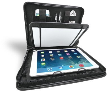 Fashikull organizues WEDO ELEGANCE 58 75901, për tablet 10.5", me zinxhir, i zi