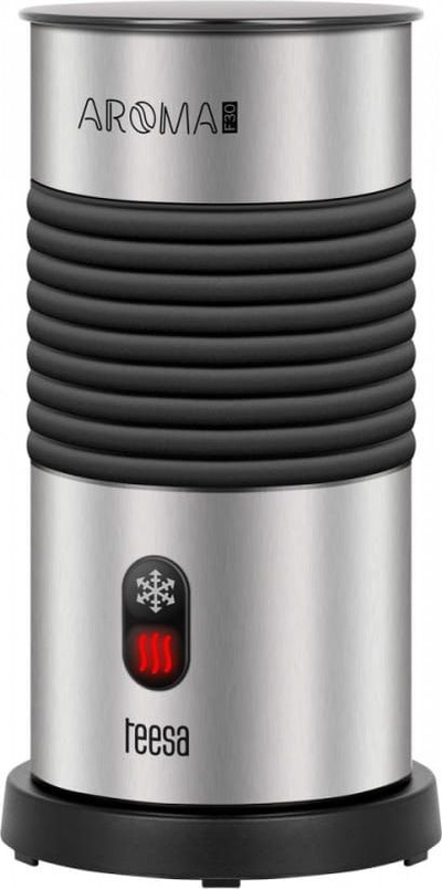 Shkumues qumështi Teesa Steel TSA4003, 600 ml, çelik inox, argjendtë
