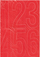 Numra vetëngjitës ARTDRUK 12 cm, set 8 copë, të kuq