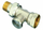 Valvul drejt Danfoss 003L012600, 19.05 mm, për radiatorë, metal