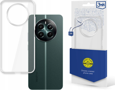 Kapak telefoni 3mk Clear Case për Realme 12+ 5G, transparent