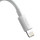 Kabllo USB Baseus Lightning, 2x USB A, 1.5 m, e bardhë