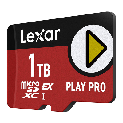 Kartë memorje Lexar PLAY PRO, 1TB, microSDXC, e kuqe