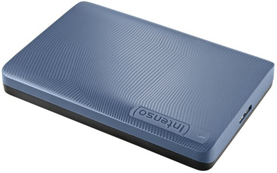 Надворешен тврди диск Интенсо Мемори Сејф, 1TB, 2,5\", УСБ 3.2, сина боја