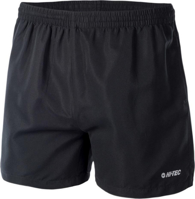 Shorc sportiv Hi-Tec Matt, poliestër, tharje e shpejtë, i zi