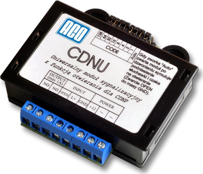 Modul sinjalizimi Aco CDN-U, hapje automatike dere, për intercom