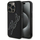 Mbrojtëse telefoni Karl Lagerfeld 3D Rubber Signature, për iPhone 15 Pro 6.1", silikoni, e zezë