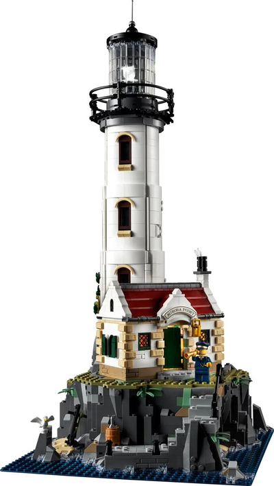 Set ndërtimi LEGO Ideas Motorized Lighthouse 21335, motor i motorizuar, mbi 2000 pjesë, shumëngjyrësh